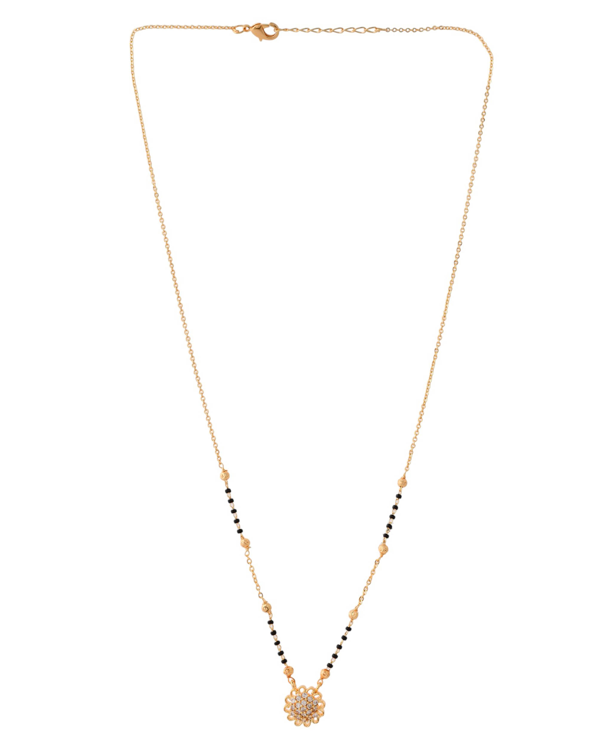 Jewels Nest Golden Mangalsutra ( Pack of 1 ) Jewels Nest Golden Mangalsutra ( Pack of 1 )