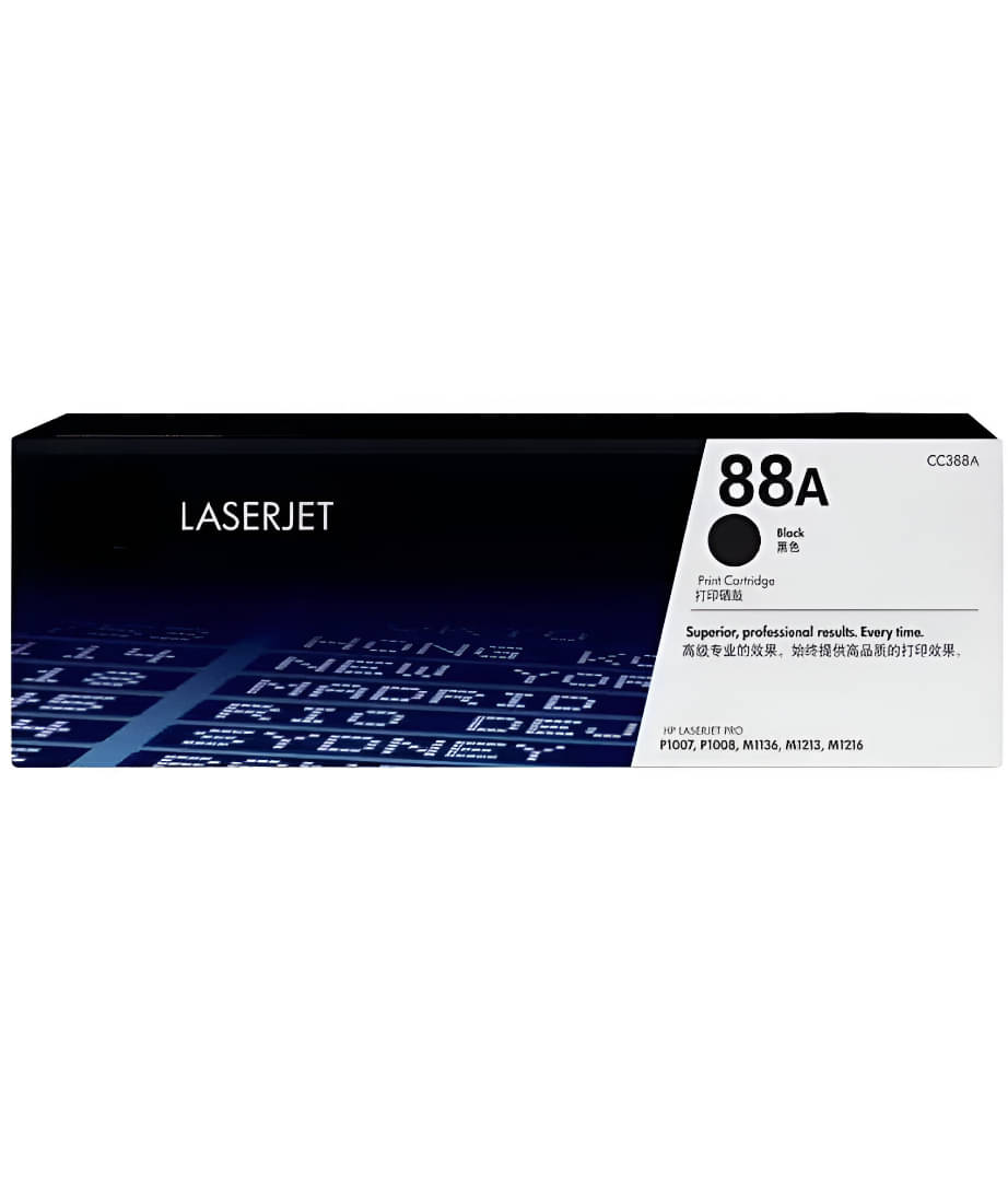    			KALAR 88A / P1102 Black Single Cartridge for LaserJet P1007, Pro M1136 MFP, Pro M1213nf MFP, Pro M1216nfh MFP