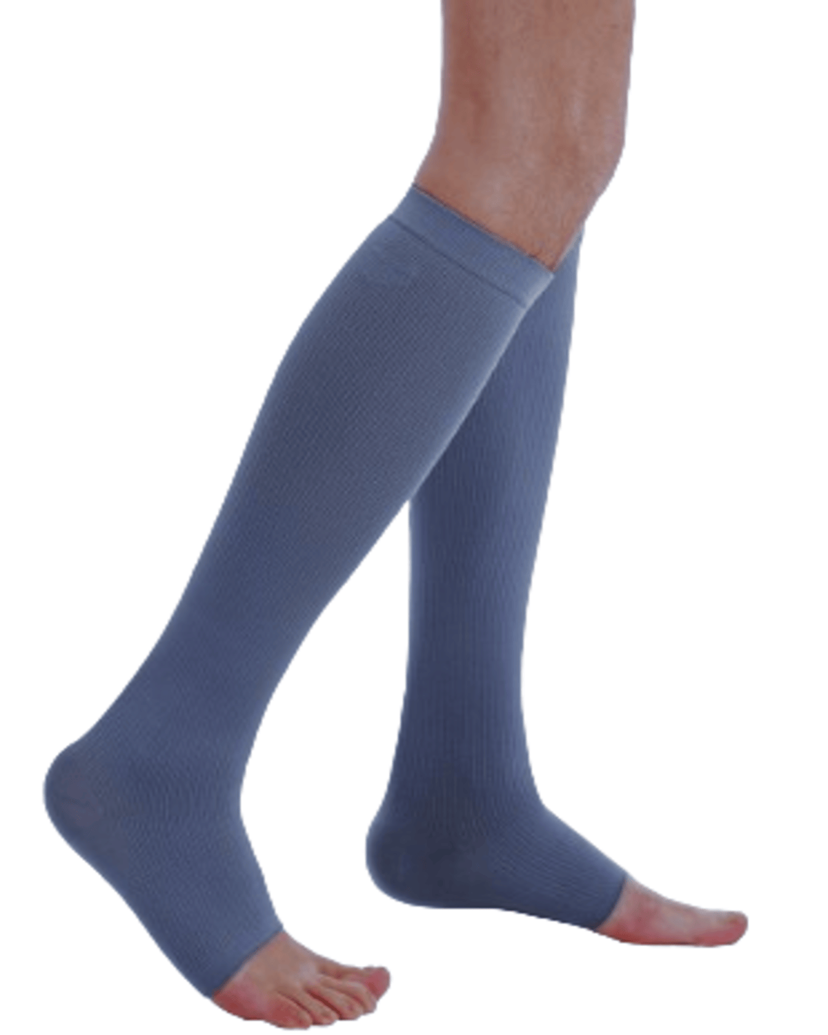     			KUDIZE Pack of 1 Unisex Cotton Blend Half length Stockings ( Gray )