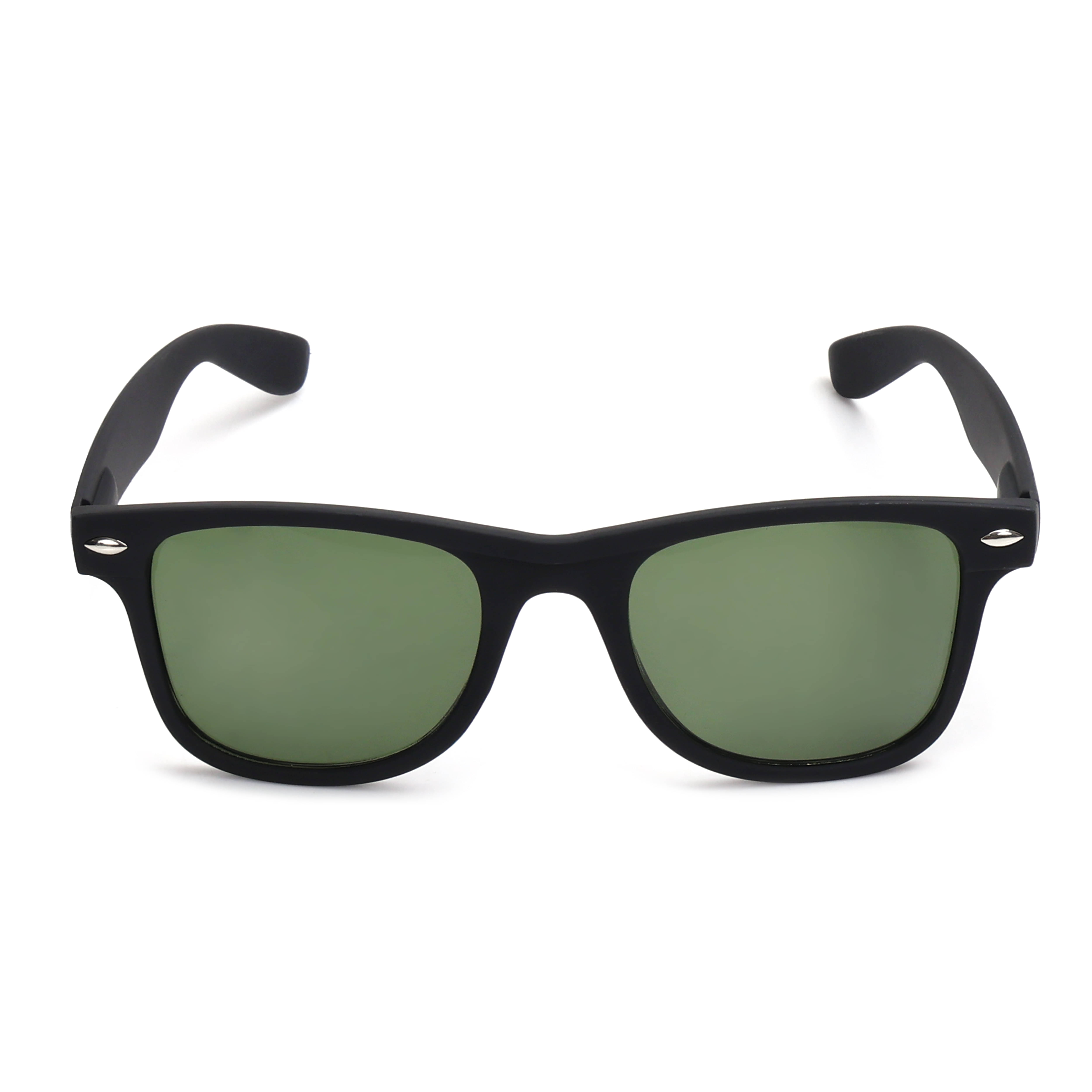 LINCHI Black Square Sunglasses ( Pack of 1 ) LINCHI Black Square Sunglasses ( Pack of 1 )