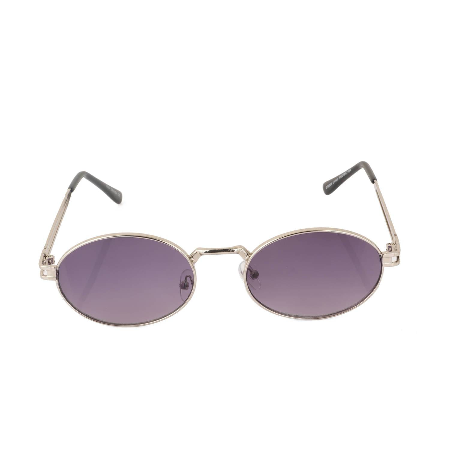 LINCHI Silver Oval Sunglasses ( Pack of 1 )     			LINCHI Silver Oval Sunglasses ( Pack of 1 )