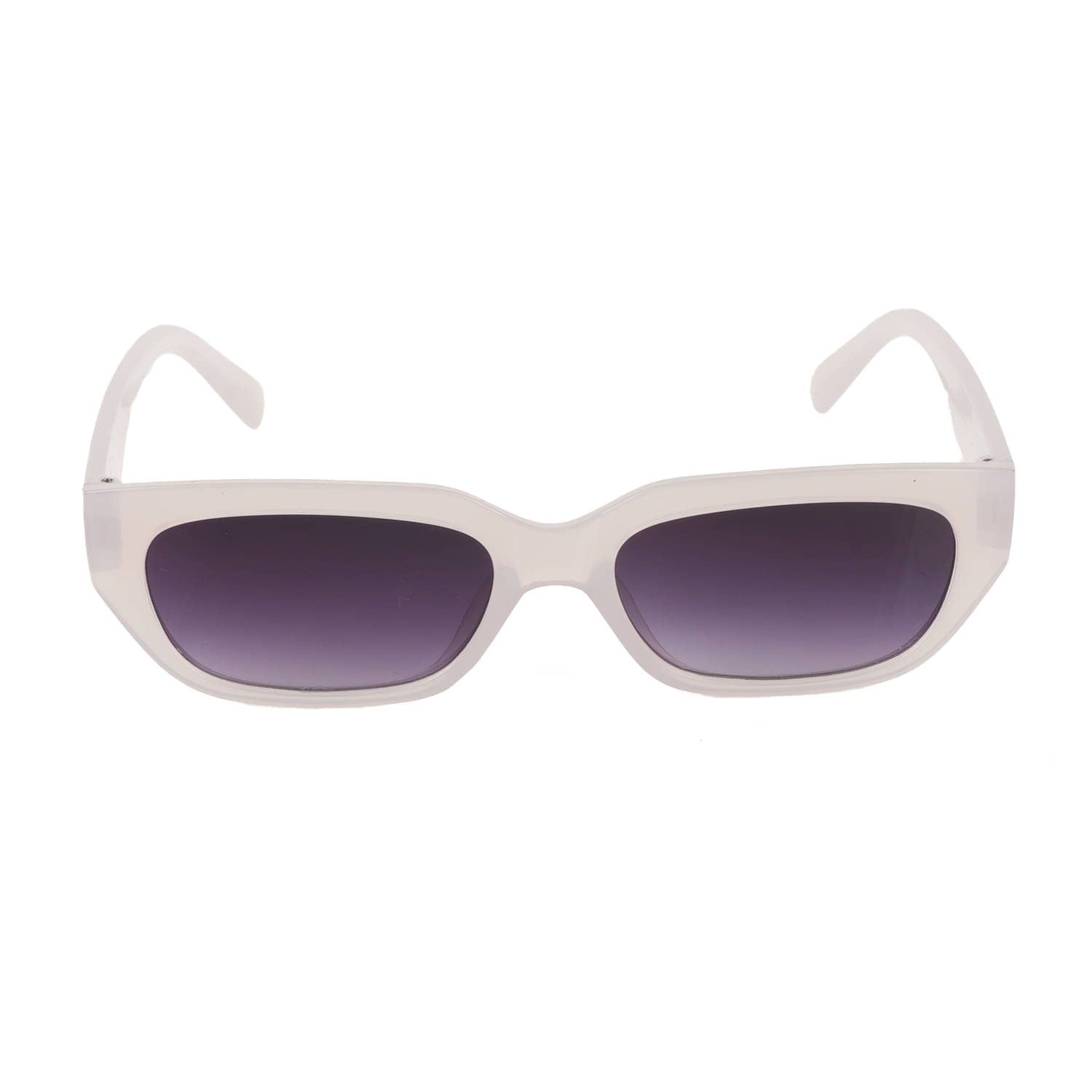 LINCHI White Oval Sunglasses ( Pack of 1 ) LINCHI White Oval Sunglasses ( Pack of 1 )