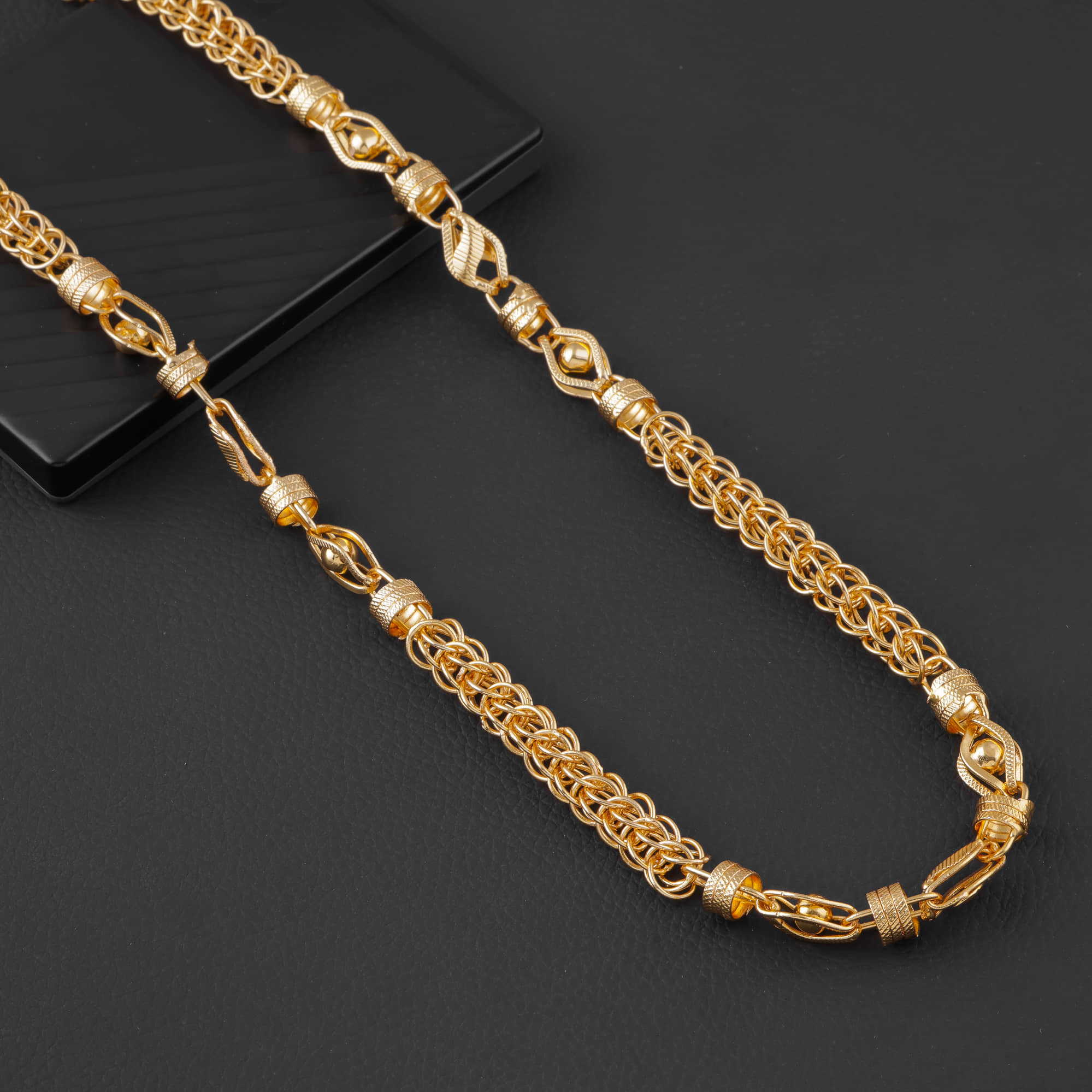 MGSV Gold Plated Brass Chain ( Pack of 1 )