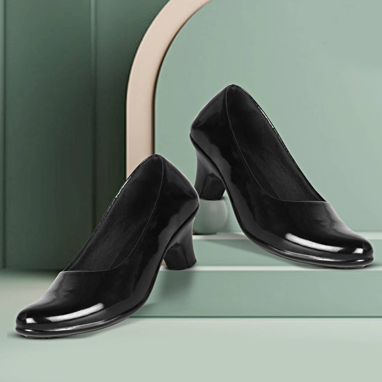 MY FOOT MY STYLE MY WAY Black Women's Formal Ballerinas MY FOOT MY STYLE MY WAY Black Women's Formal Ballerinas