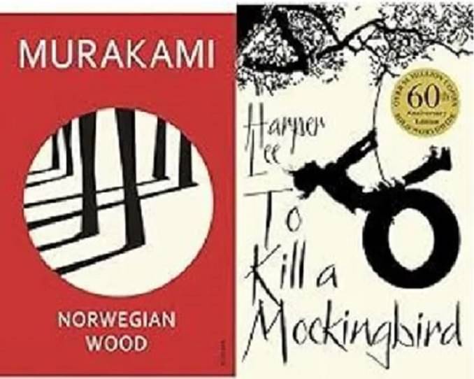     			Norwegian Wood & To Kill A Mockingbird By Murakami &  Lee Harper
