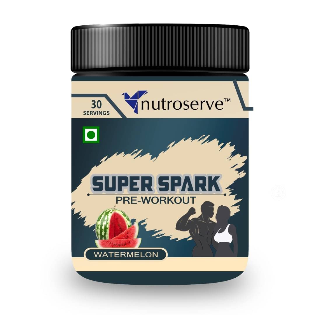 Nutroserve Supar Spark Pre-Workout 210 gm Powder Nutroserve Supar Spark Pre-Workout 210 gm Powder