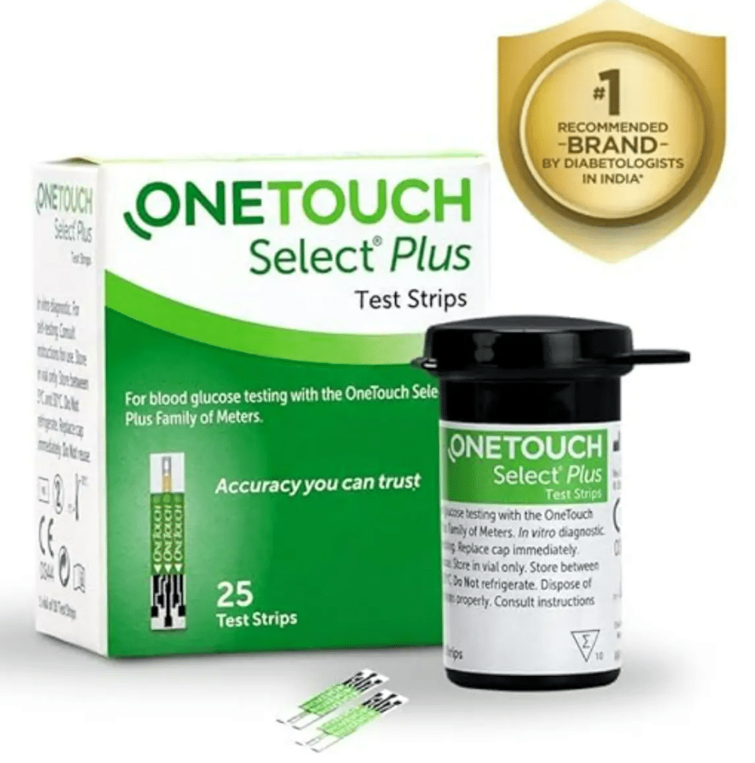     			ONE TOUCH SELECT PLUS Select plus 25 25 Test Strips