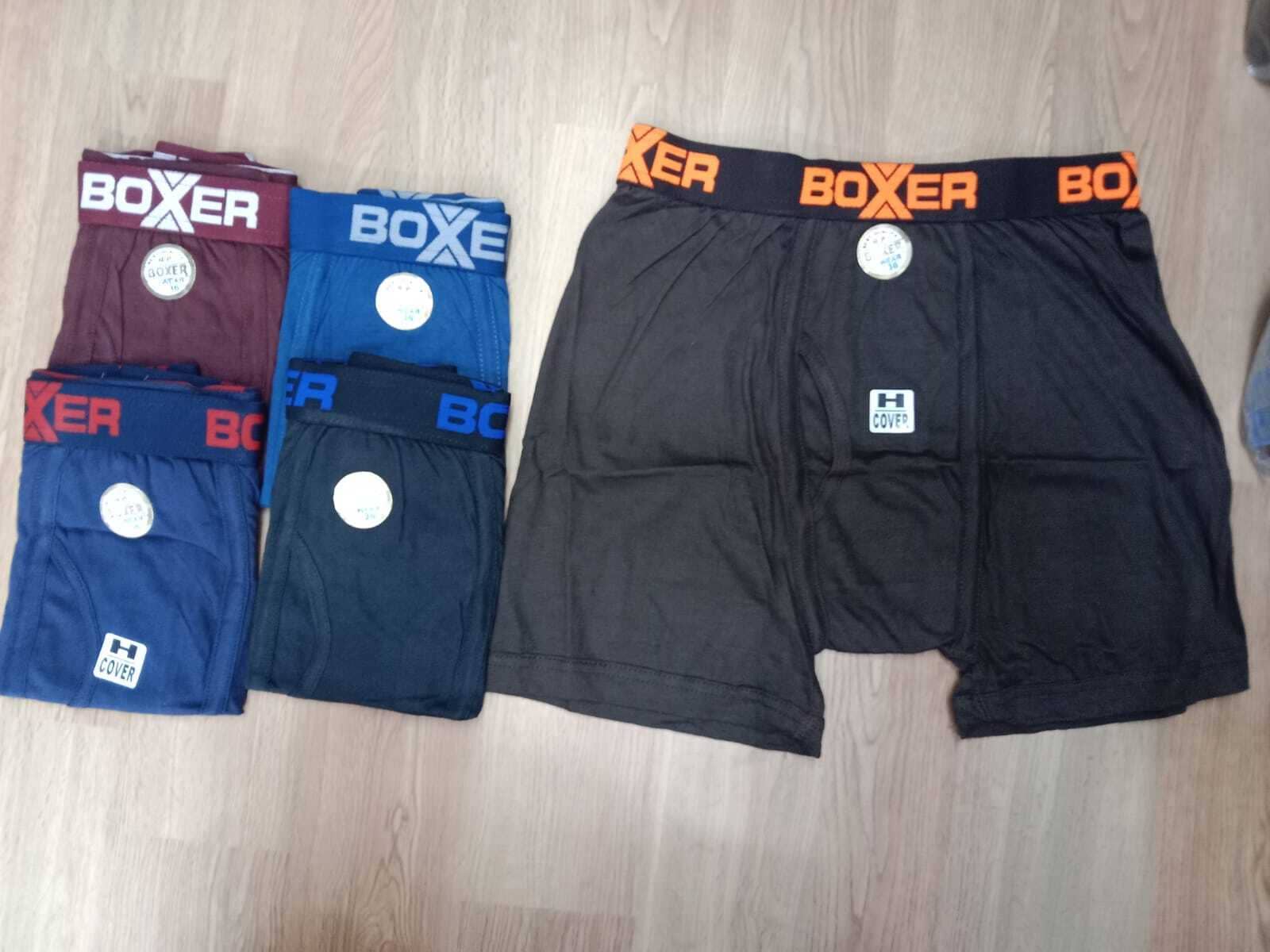 PUSHPADANT FASHION WEAR Pack of 5 Cotton Blend Trunks For Men's ( Multicolor )