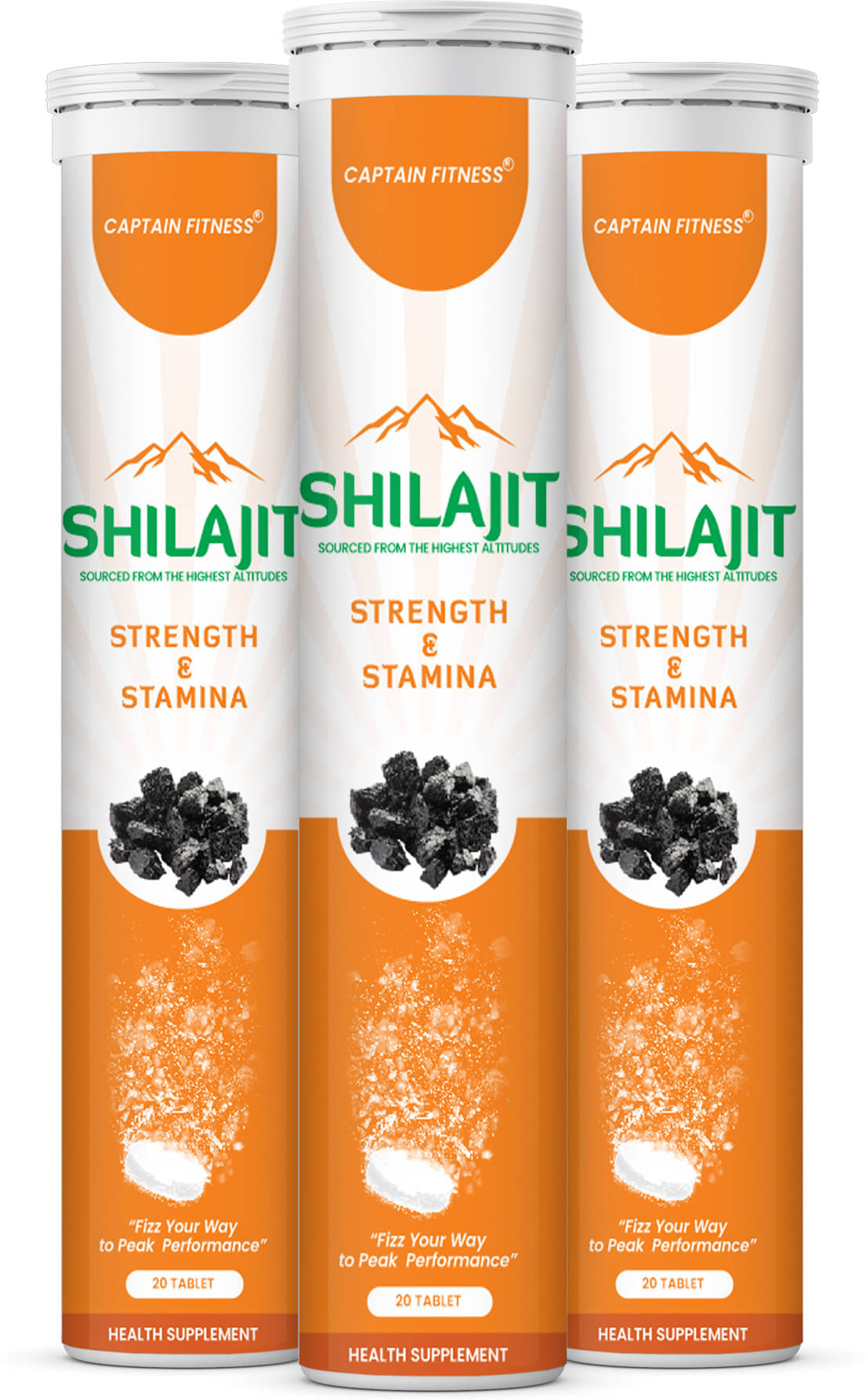 Pure Shilajit Effervescent Tablets | Boost Performance and Stamina| Pack of 3 Pure Shilajit Effervescent Tablets | Boost Performance and Stamina| Pack of 3