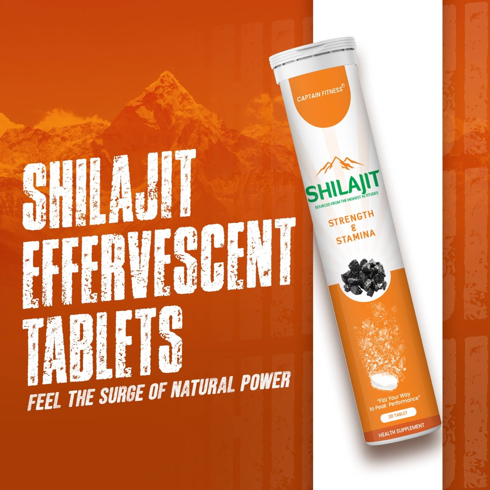     			Pure Shilajit Effervescent Tablets | Boost Performance and Stamina