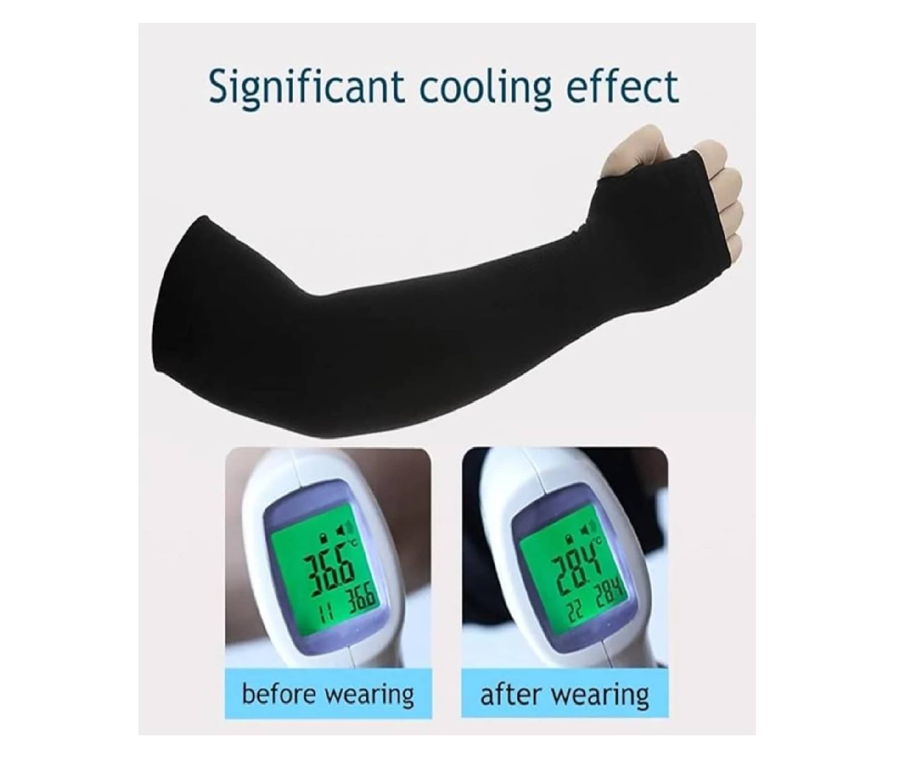 Qin Pin Black Solid Riding Sleeves ( Single Set ) Qin Pin Black Solid Riding Sleeves ( Single Set )