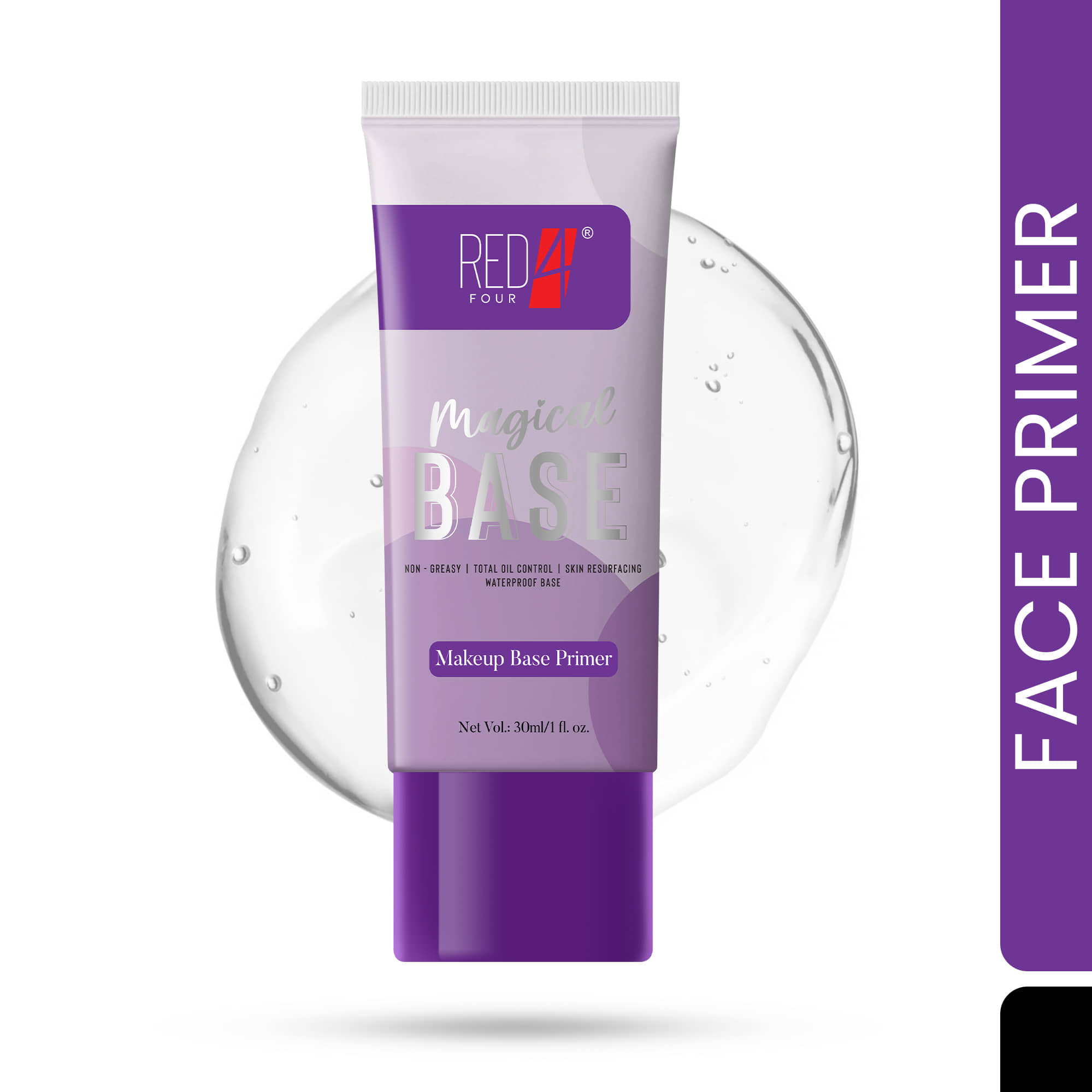 RED 4 Magical base, No Greasy Face Primer Gel 30 g