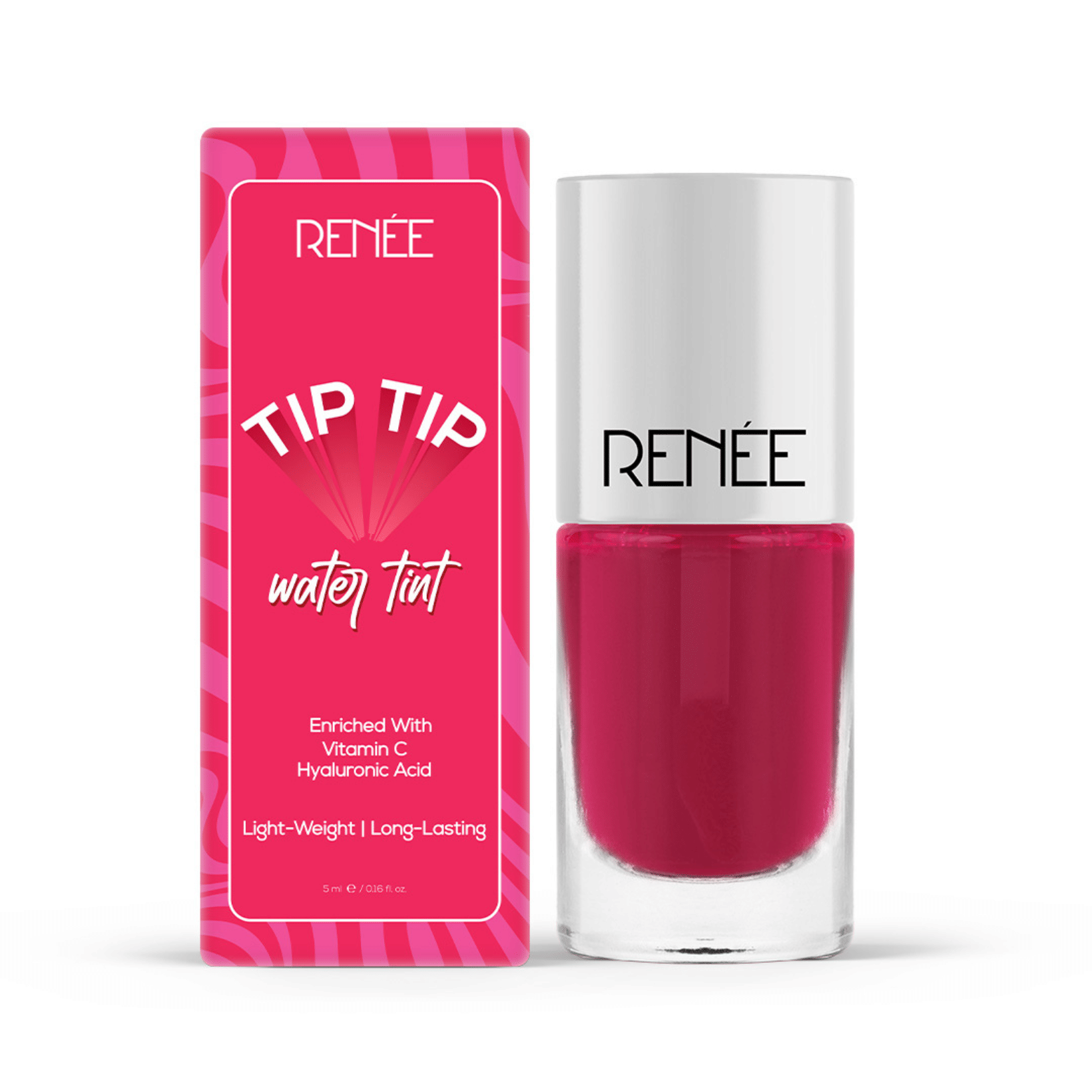     			RENEE Tip Tip Water Tint Pink Splash, Hydrating Lip & Cheek Stain (Pink,5ml)