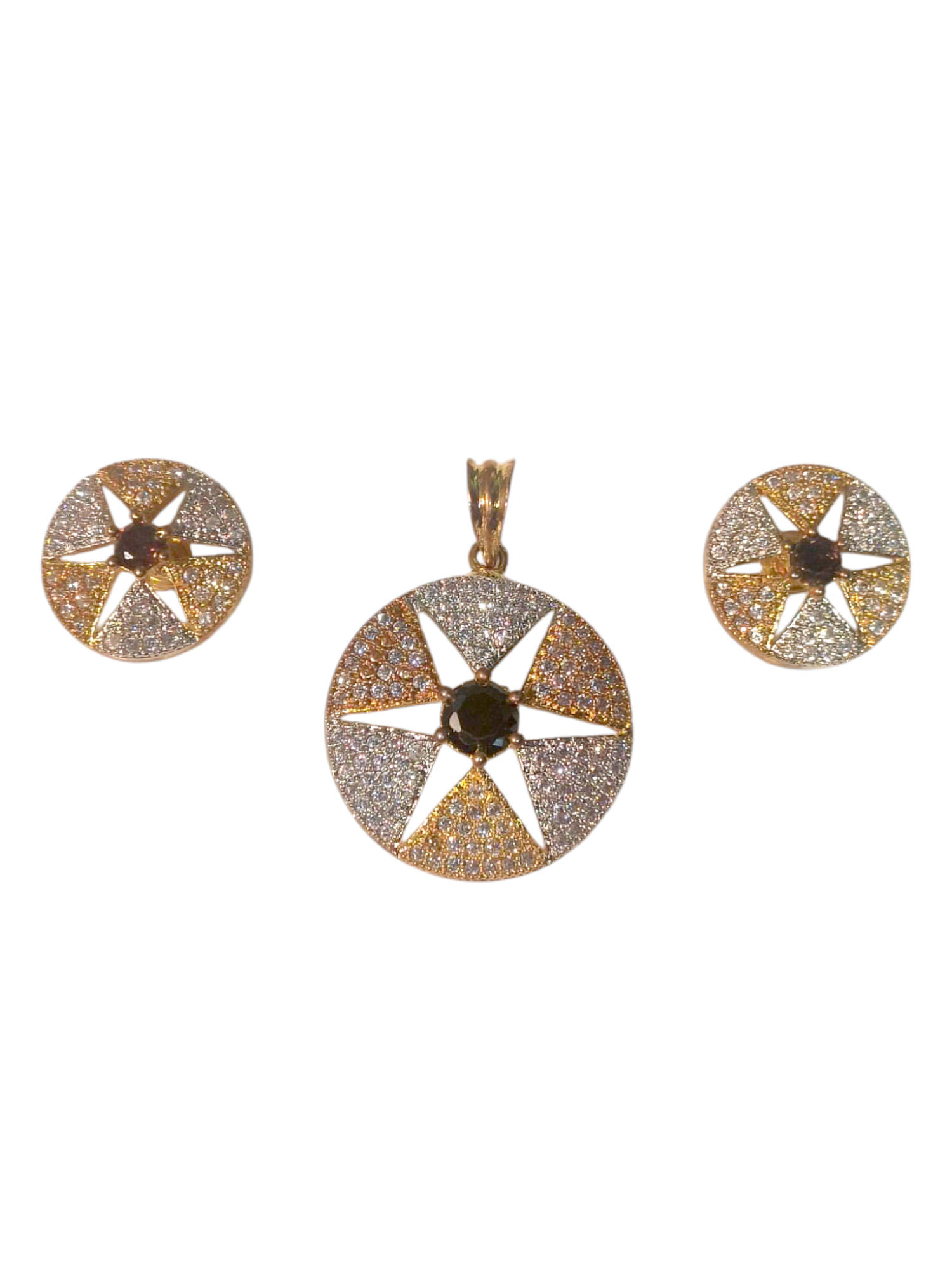 RinGold Black Pendant set ( Pack of 1 ) RinGold Black Pendant set ( Pack of 1 )