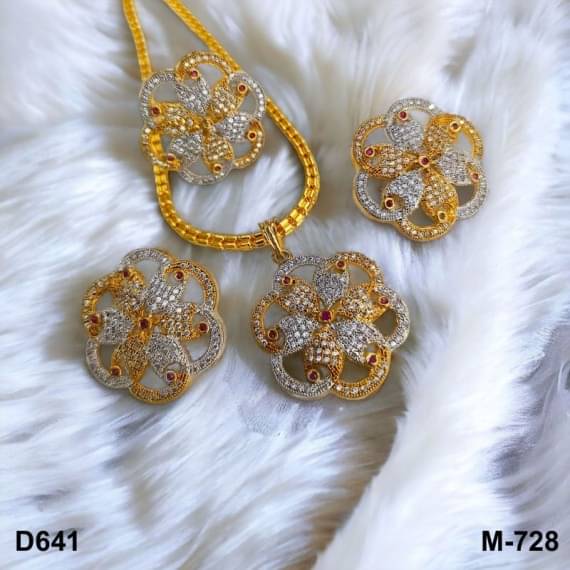     			RinGold Red Pendant set ( Pack of 1 )