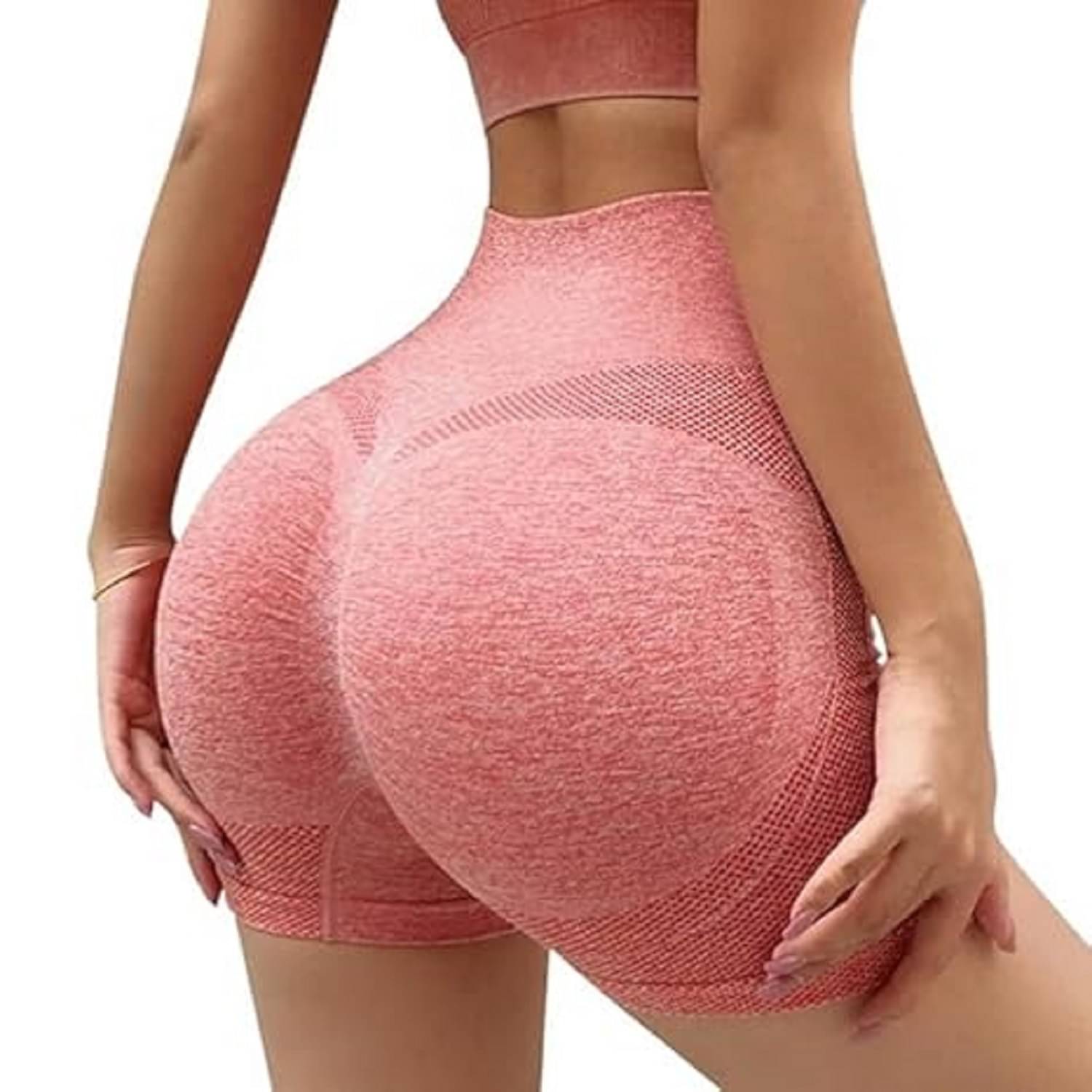 Shopeleven Women's Peach Hip Sports Wear Scrunch Yoga Shorts Workout Legging, High Waist Gym Shorts for Women (Pack of 1)(Free Size) Shopeleven Women's Peach Hip Sports Wear Scrunch Yoga Shorts Workout Legging, High Waist Gym Shorts for Women (Pack of 1)(Free Size)