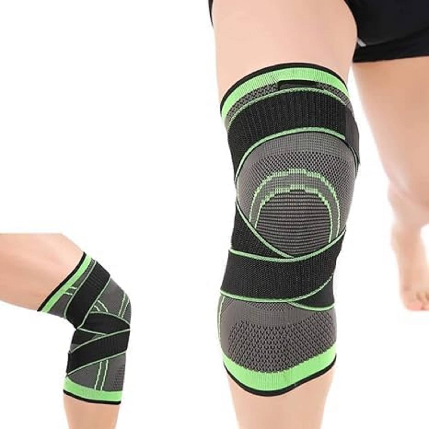     			Shopeleven Knee Sleeve, Compression Fit Support -for Joint Pain and Arthritis Relief, Improved Circulation Compression - Wear Anywhere