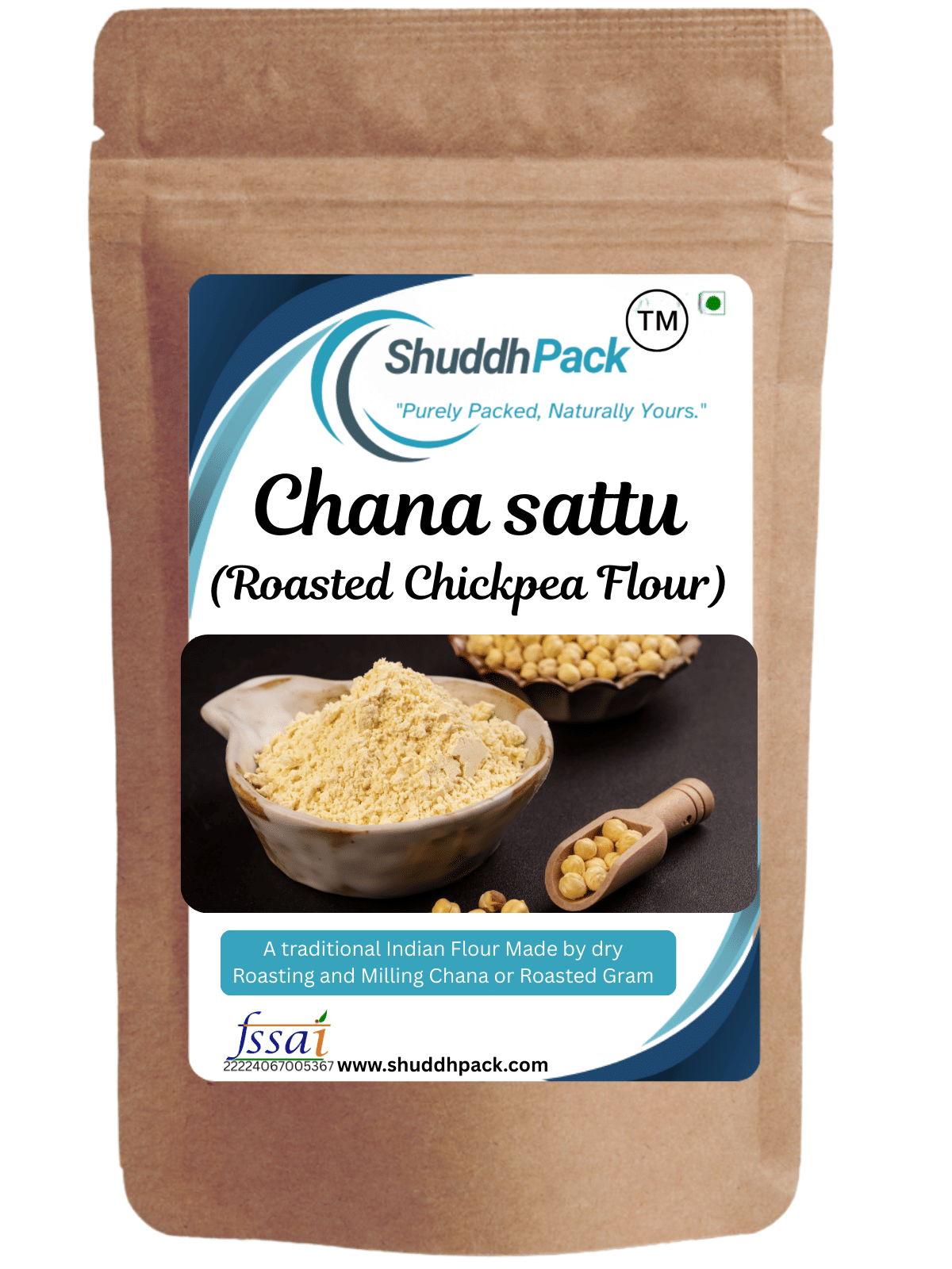     			ShuddhPack Chana sattu 500 gm