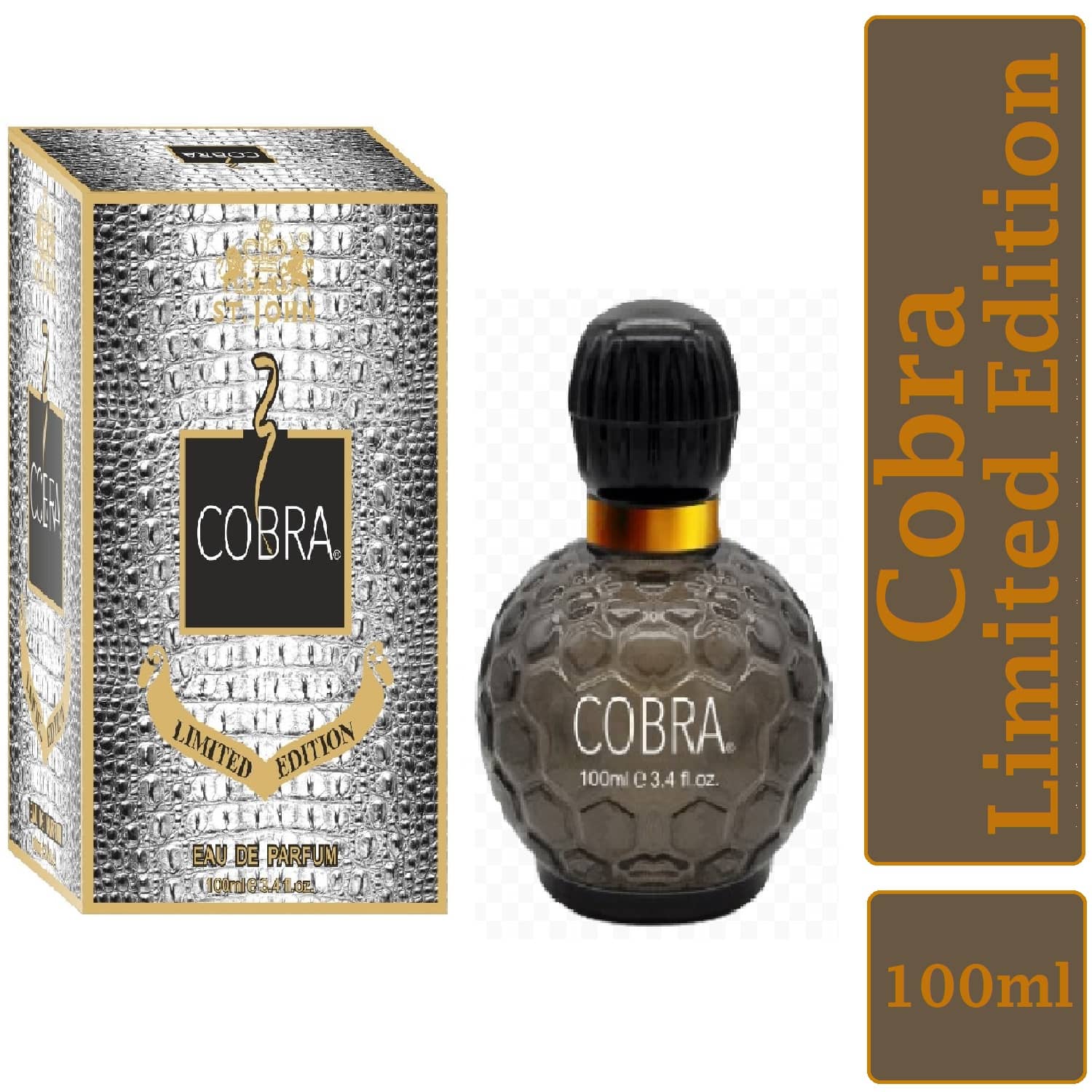 St. John Eau De Parfum (EDP) Woody,Warm and Spicy Strong -Fragrance For Men ( Pack of 1 )