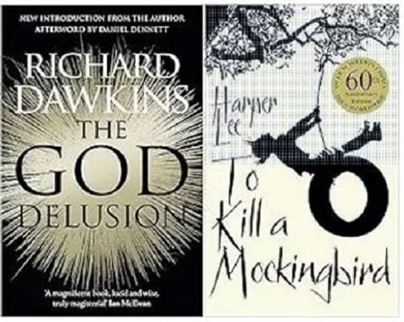     			The God Delusion & TO KILL A MOCKINGBIRD By Dawkins Richard &  Harper Lee