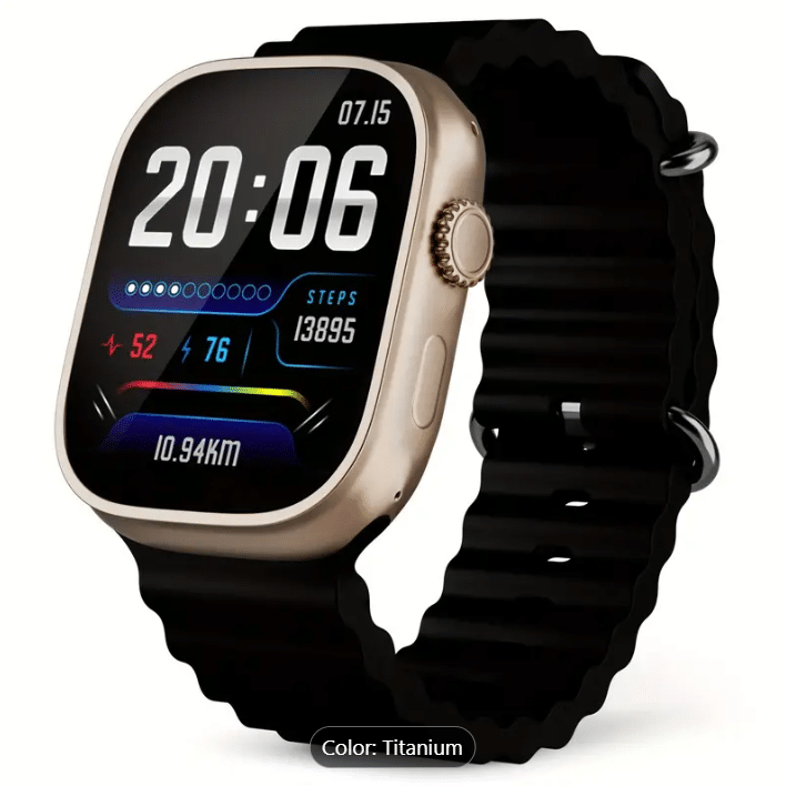 WOF AMOLED BT Calling Smart Watch with Silicone Strap Upto 1-2 days Backup ( Multicolor ) WOF AMOLED BT Calling Smart Watch with Silicone Strap Upto 1-2 days Backup ( Multicolor )