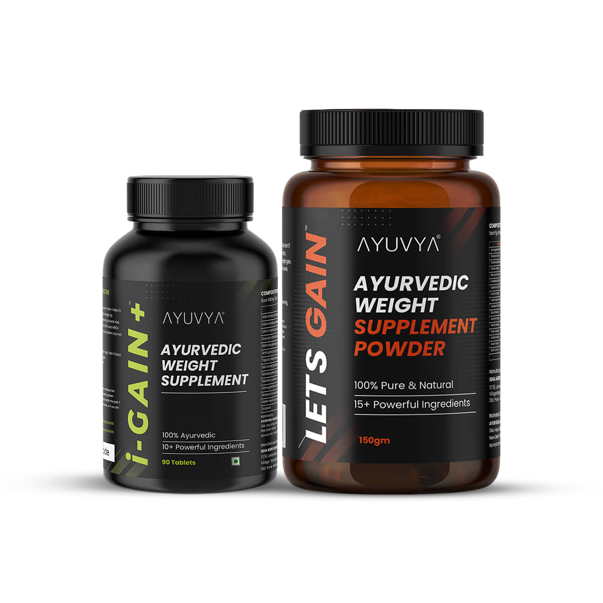 ayuvya Powder For Weight Gain ( Pack of 2 )