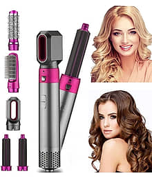 sakimo 5 In 1 Hair Styler Multicolor Hair Straightener