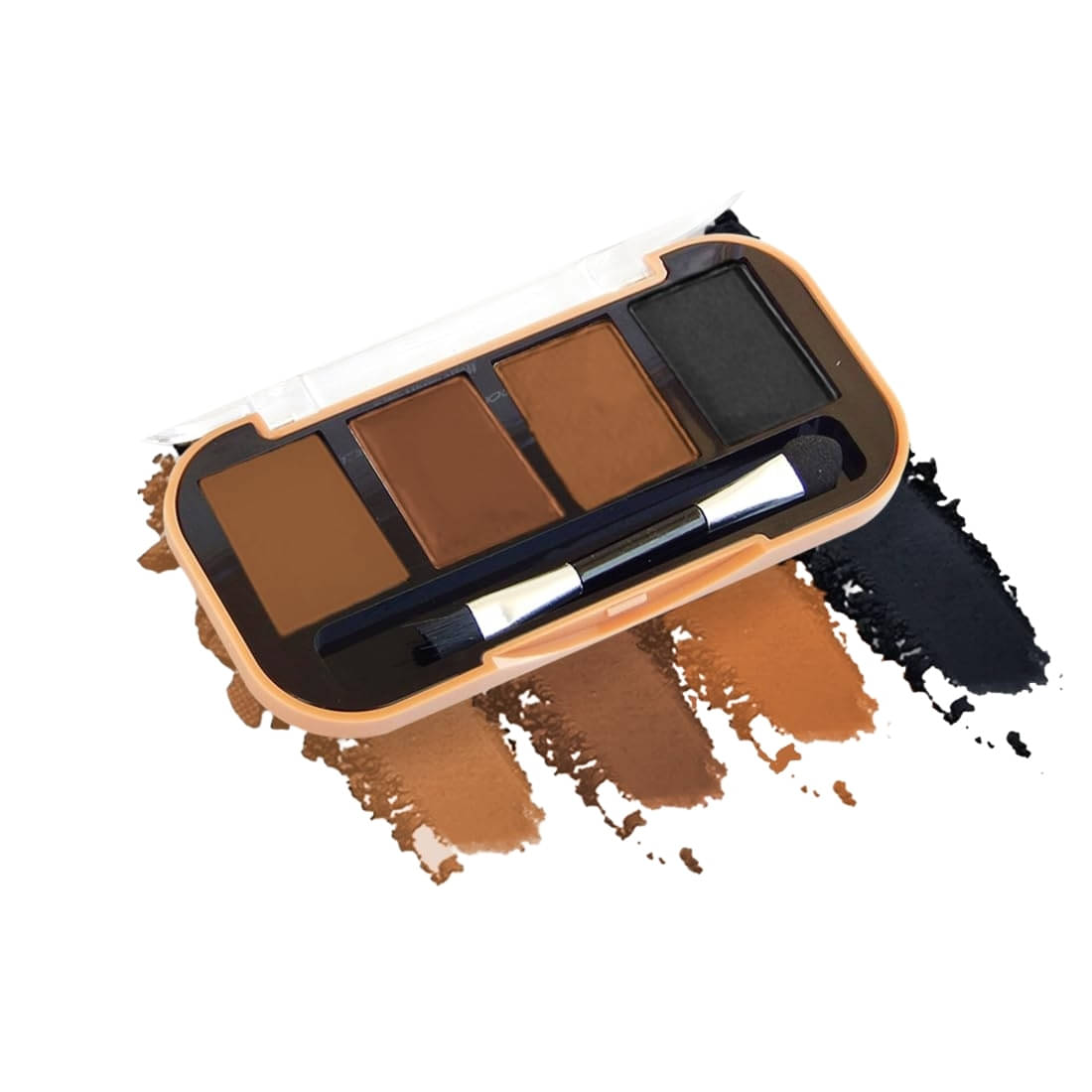     			BUST & FAMME 4 Color Eyebrow Powder Cake Palette With 1 Brush