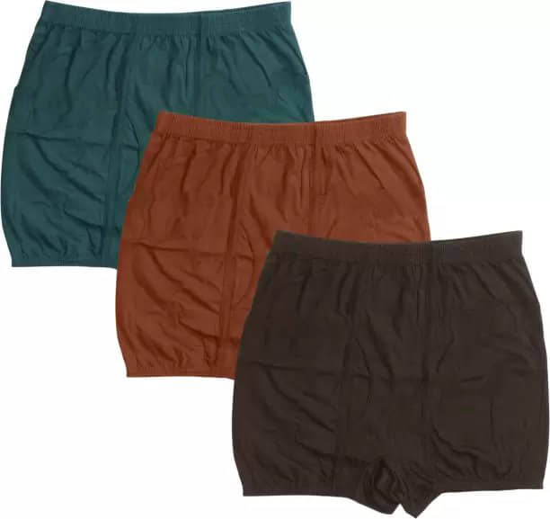 Cavenders Pack of 3 Cotton Trunks For Men's ( Multicolor1 )