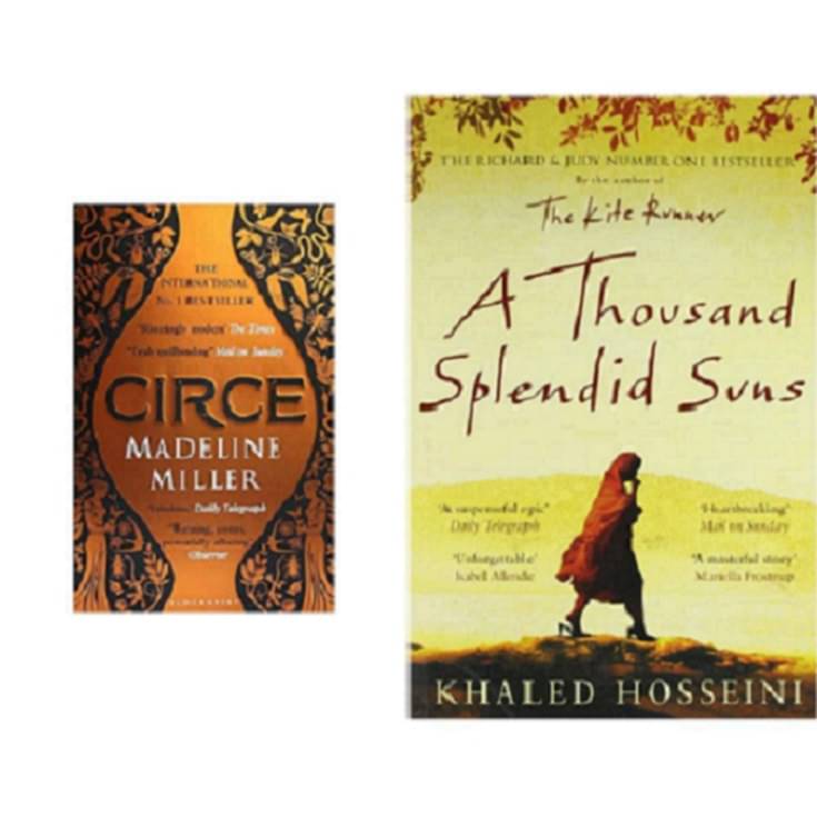 Circe & A Thousand Splendid Suns By Madeline Miller & halid Hosseini Circe & A Thousand Splendid Suns By Madeline Miller & halid Hosseini