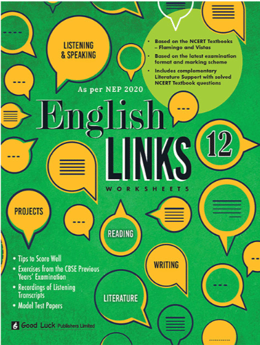     			ENGLISH LINKS WORKSHEETS CLASS 12
