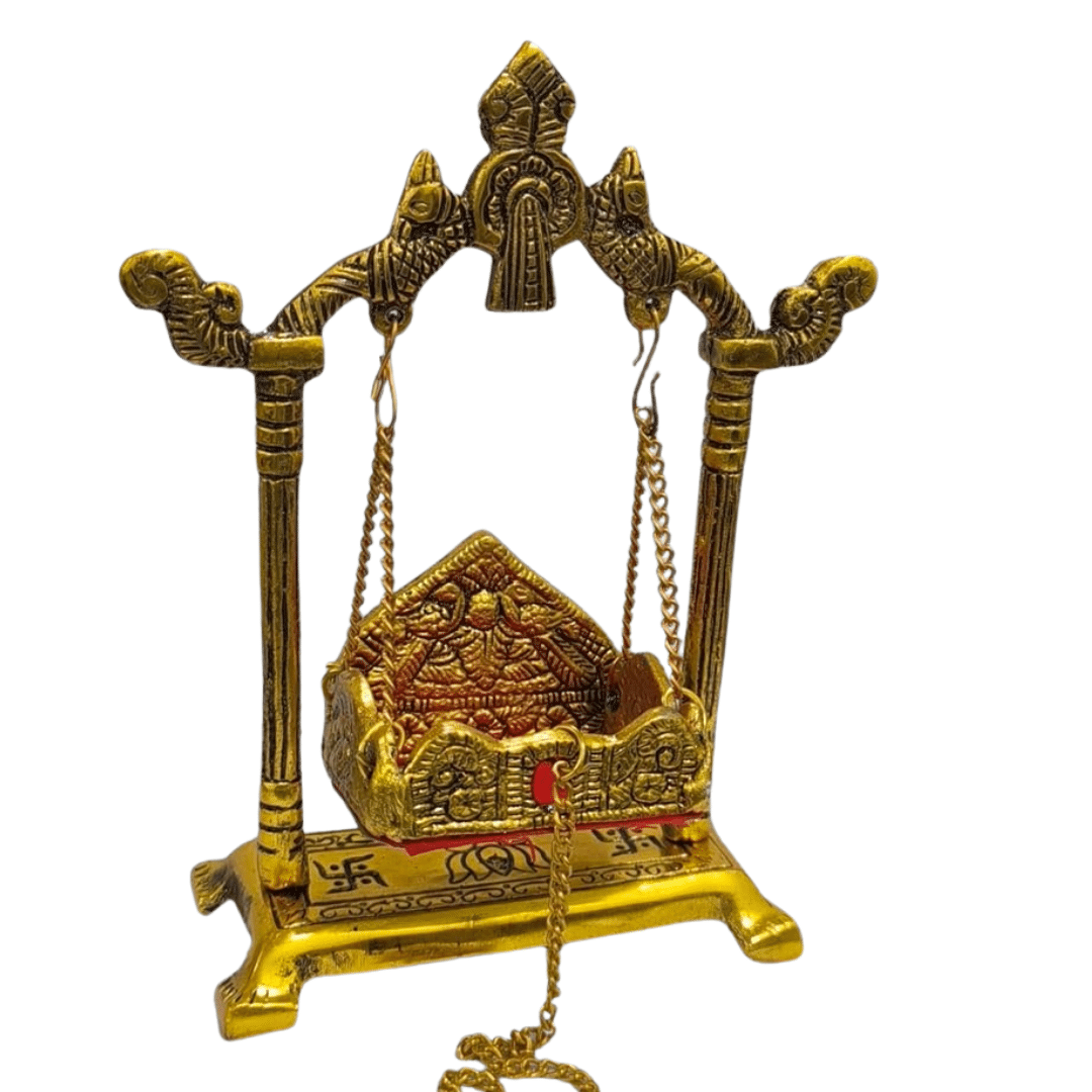 Neo Classic Aluminium Laddu Gopal Idol ( 20 cm ) Neo Classic Aluminium Laddu Gopal Idol ( 20 cm )