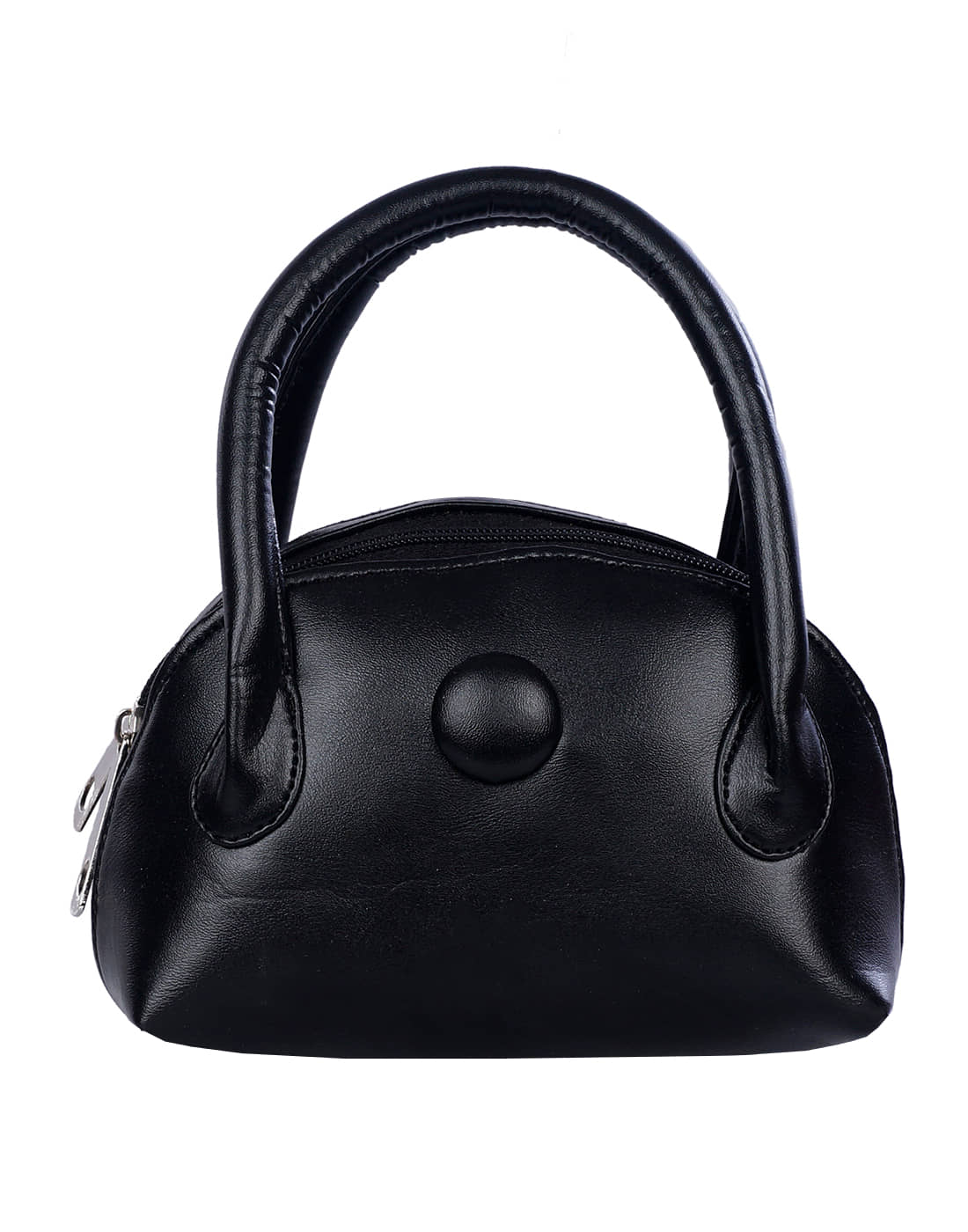 belladona designer bags Black Faux Leather Potli - Handbags | Buy online on ZillyBuy