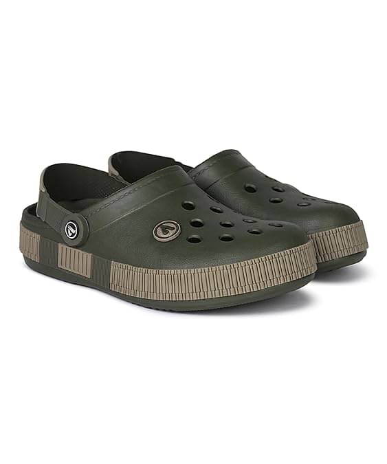 Aqualite - Olive Men's Clogs Aqualite - Olive Men's Clogs