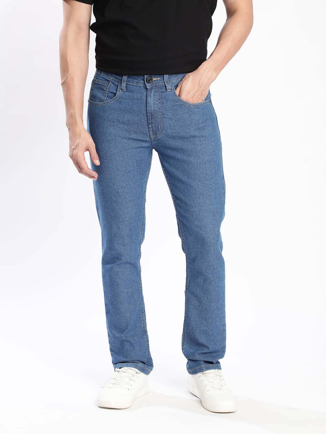 Bene Kleed Slim Fit Clean Look Men's Jeans - Blue ( Pack of 1 ) Bene Kleed Slim Fit Clean Look Men's Jeans - Blue ( Pack of 1 )