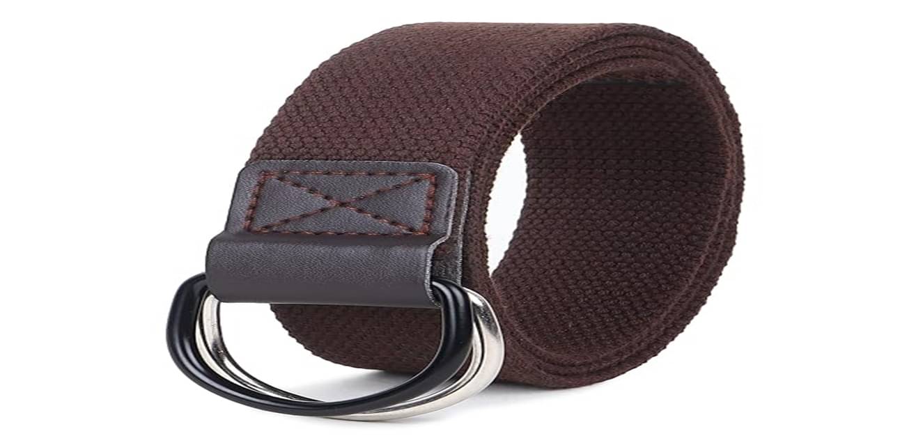     			Creature - Brown Nylon Men's Casual Belt ( Pack of 1 )