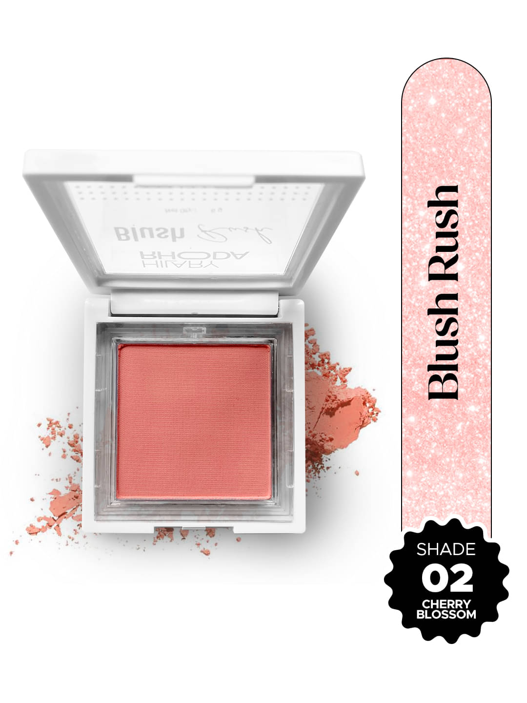     			Hilary Rhoda Pressed Powder Blush Cherry Blossom-Shad2 Rose Pink 34 g