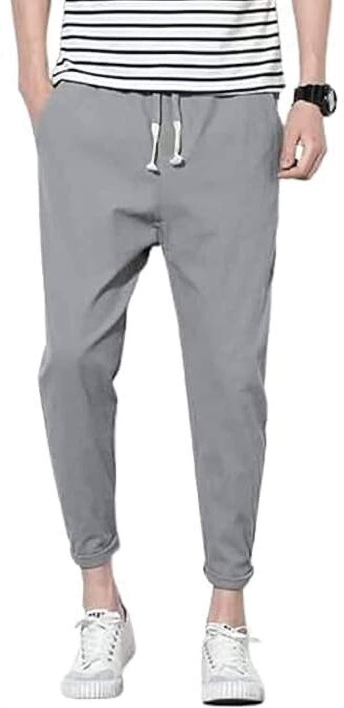     			STRAND CREATION Grey Polyester Blend Men's Trackpants ( Pack of 1 )