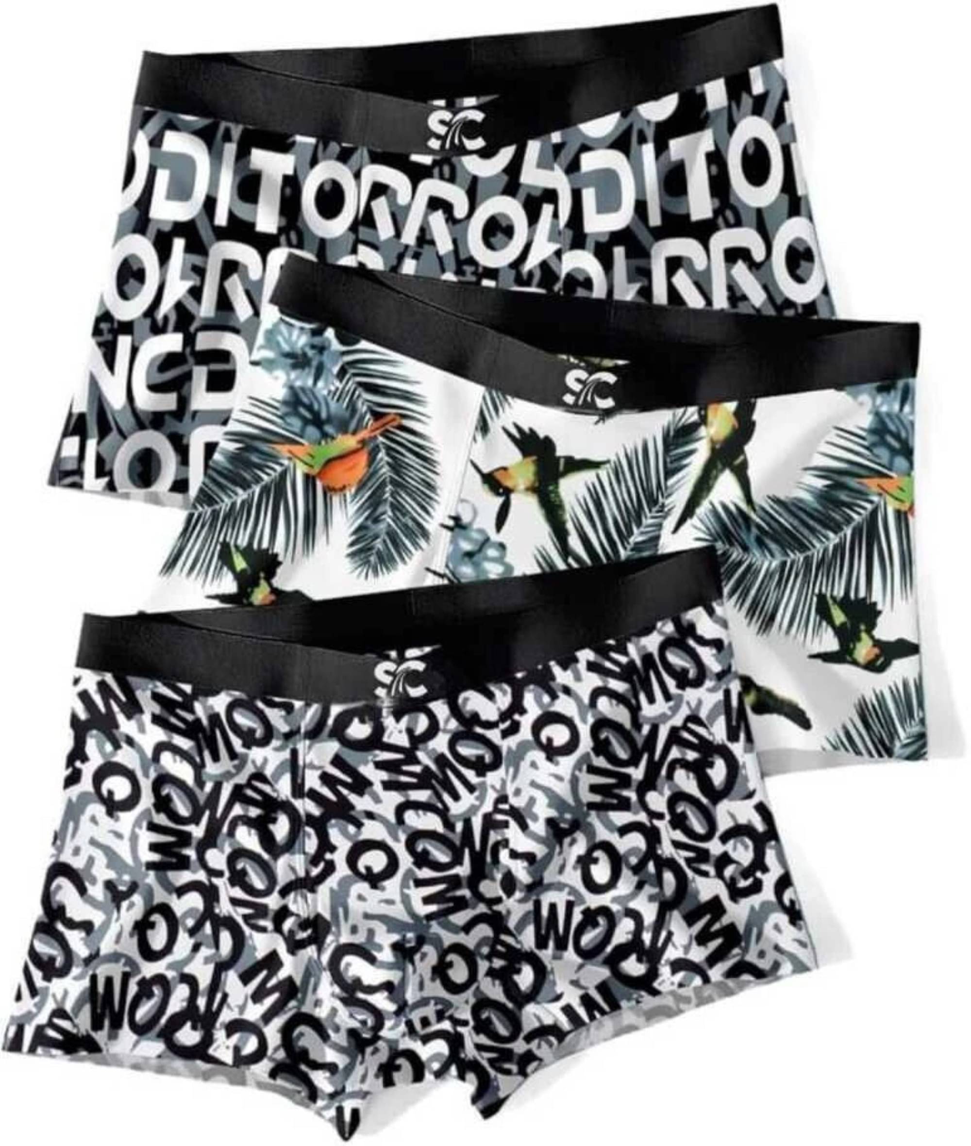 STRAND CREATION Pack of 3 Nylon Trunks For Men's ( Multicolor ) STRAND CREATION Pack of 3 Nylon Trunks For Men's ( Multicolor )