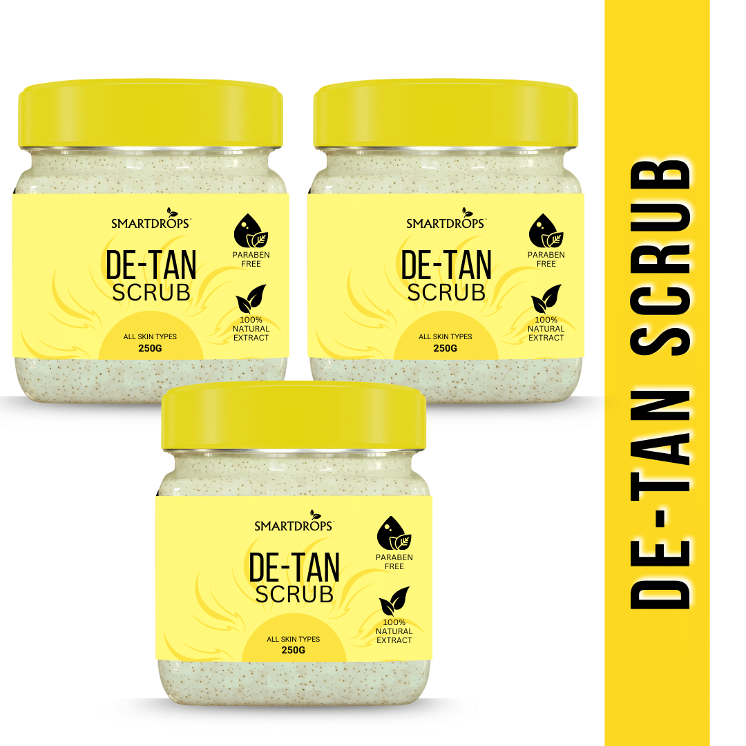     			Smartdrops Pollution Control Facial Scrub For Men & Women ( Pack of 3 )