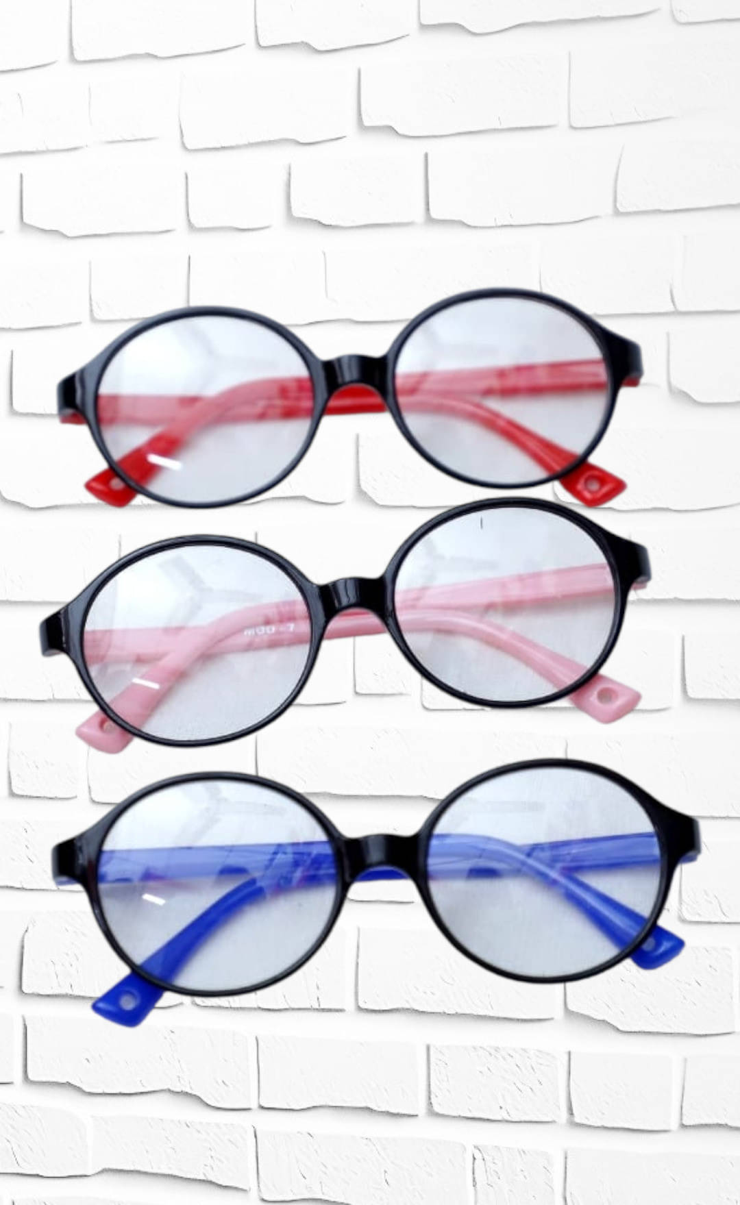 uzak Multicolor Round Eyeglass Frame ( Pack of 3 ) uzak Multicolor Round Eyeglass Frame ( Pack of 3 )
