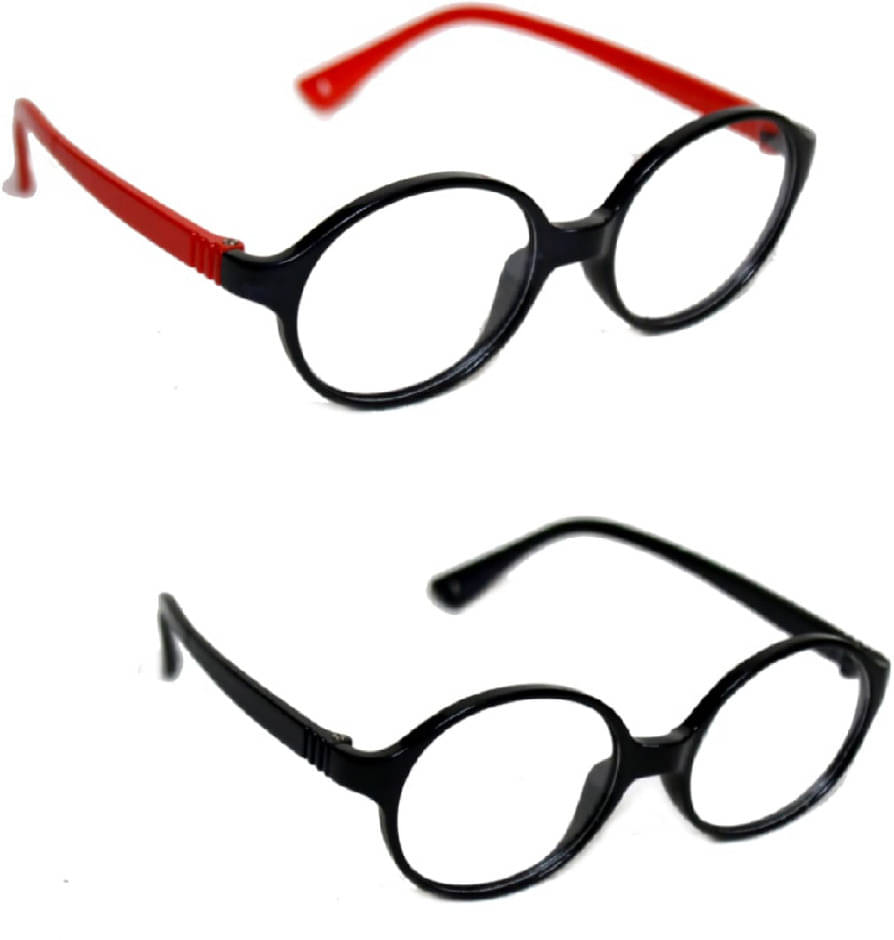     			uzak Multicolor Round Eyeglass Frame ( Pack of 5 )
