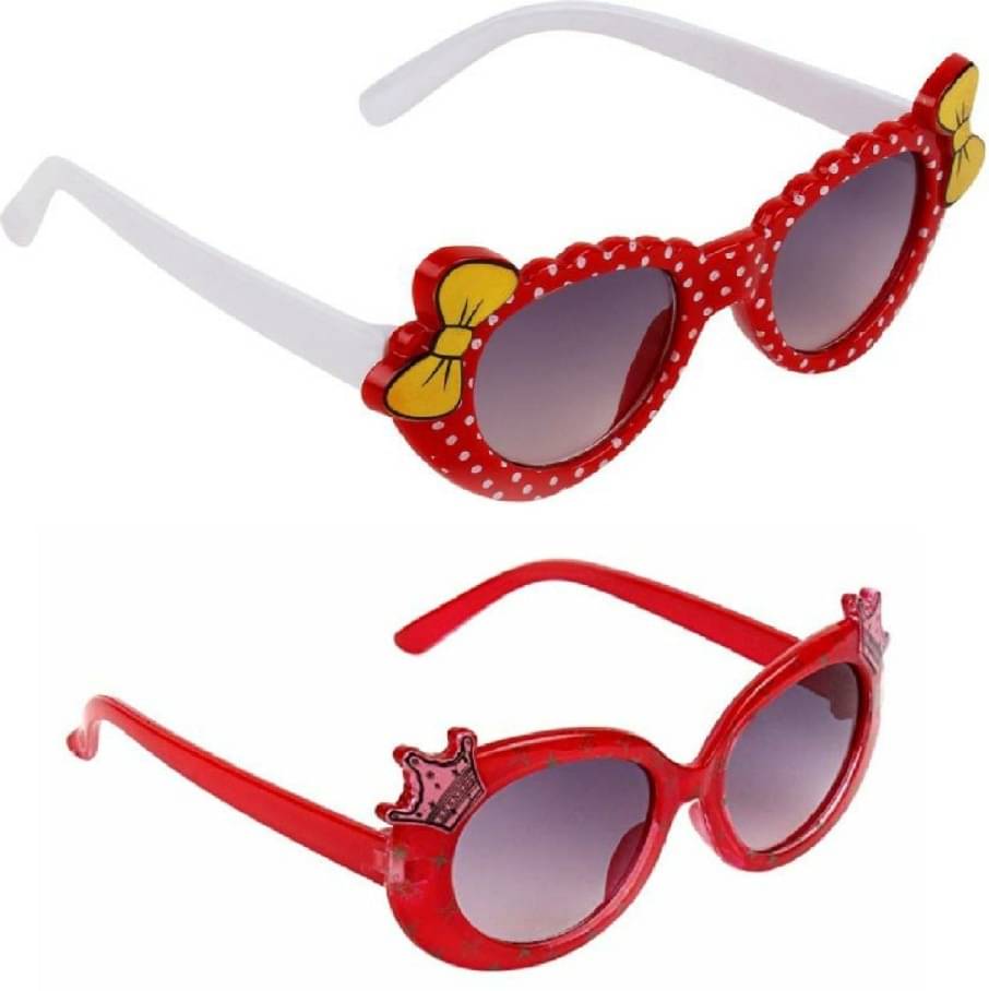     			uzak Red Butterfly Sunglasses ( Pack of 2 )