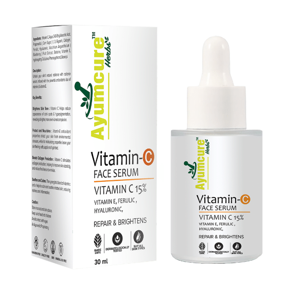 Ayumcure Face Serum Vitamin C Radiant Glow For All Skin Type ( Pack of 1 ) Ayumcure Face Serum Vitamin C Radiant Glow For All Skin Type ( Pack of 1 )