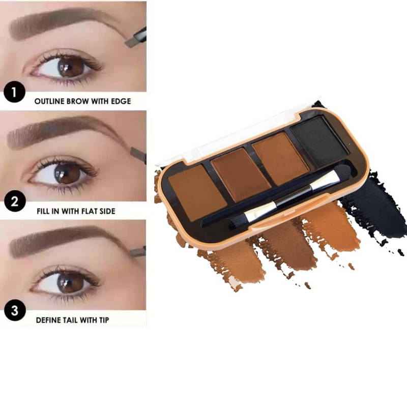     			BLUST & FAMME Brow Eyebrow Kit Brown 10 g
