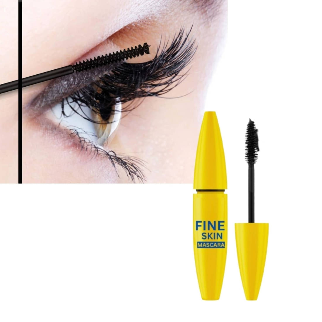    			BLUST & FAMME Volumizing & Lengthening Black Mascara (Pack of 1)