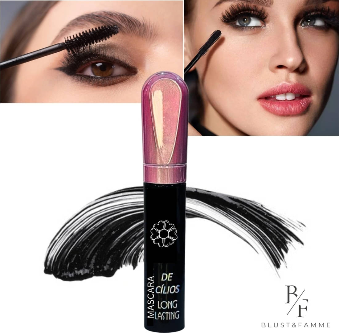 BLUST & FAMME Volumizing & Lengthening Black Waterproof Long Lasting Mascara (Pack of 1 ) BLUST & FAMME Volumizing & Lengthening Black Waterproof Long Lasting Mascara (Pack of 1 )