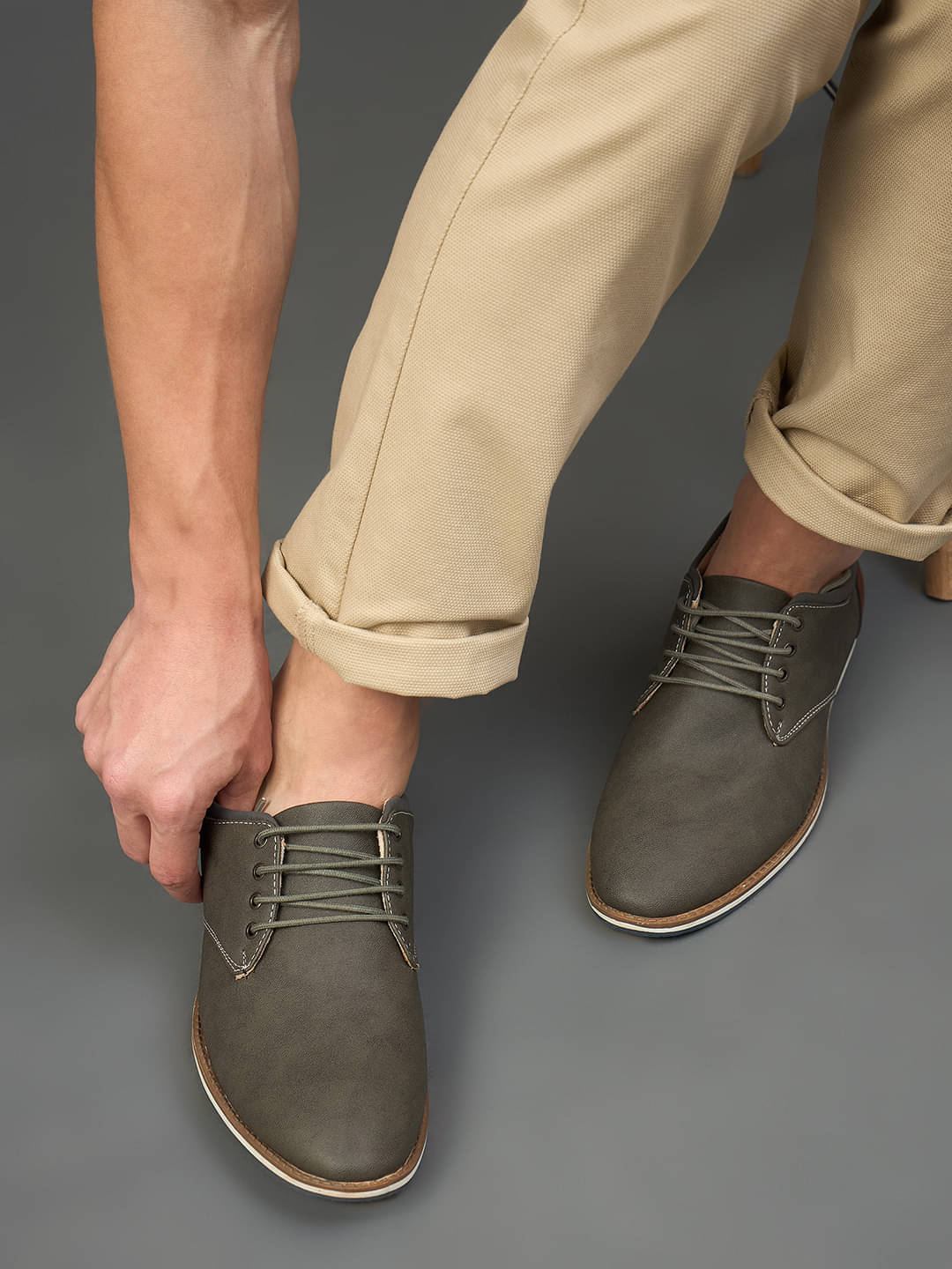     			Club York Olive Men's Sneakers