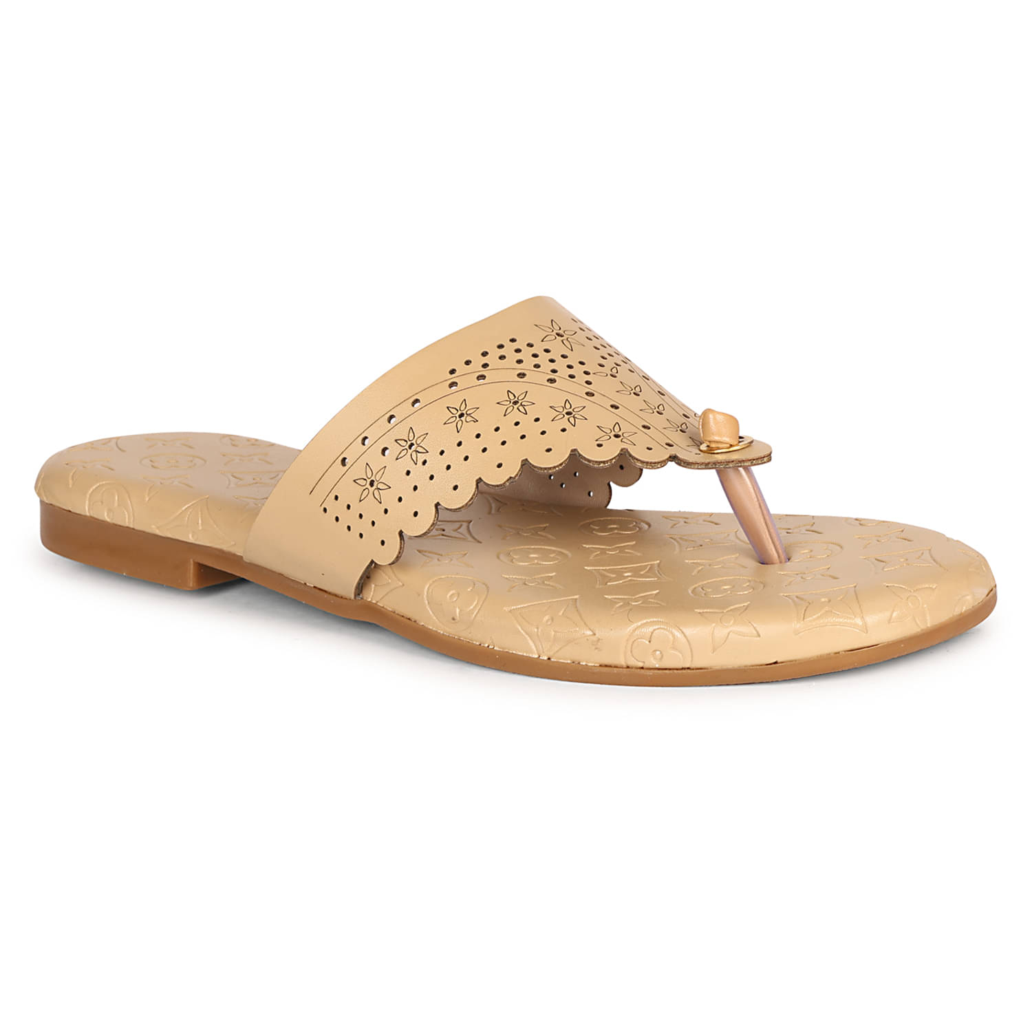     			Commander Shoes Beige Women's Flats