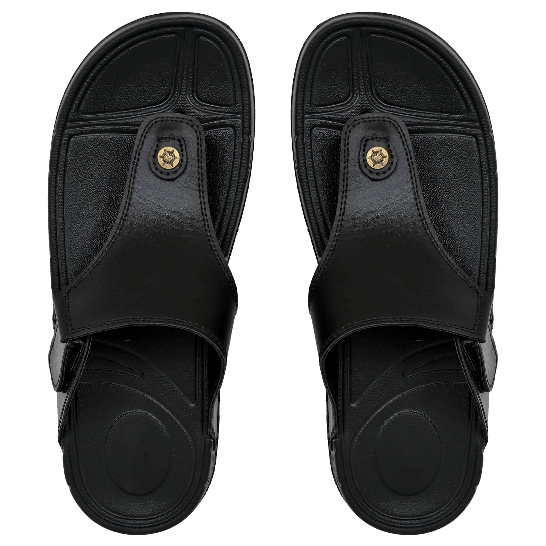     			Cozy Wear Black Men's Thong Flip Flop